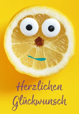 Gute Laune f?r jede Gelegenheit - lustige Zitrone Gute Laune f?r jede Gelegenheit - lustige Zitrone