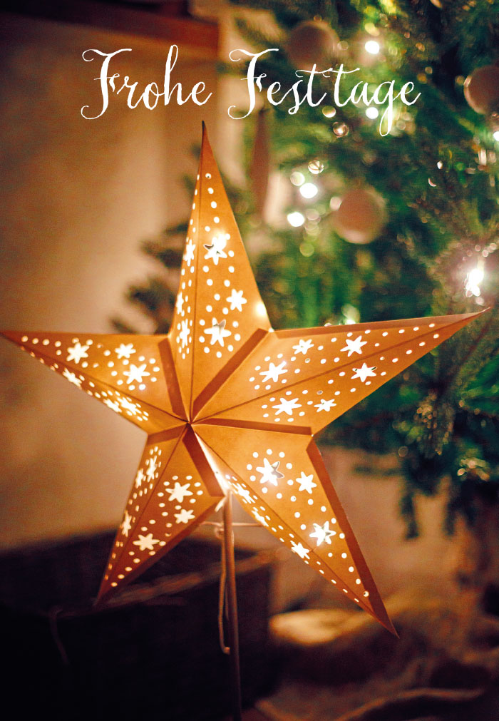 Weihnachten - leuchtender Weihnachtsstern Weihnachten - leuchtender Weihnachtsstern