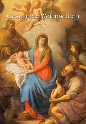 Weihnachten - Maria, Jesus, Engel, Menschen 