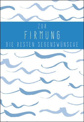 Firmung - angedeutetes Meer, Illustration Firmung - angedeutetes Meer, Illustration