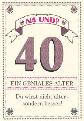 Zahlengeburtstag - Doppelkarte Oldschool Zahlengeburtstag - Doppelkarte Oldschool