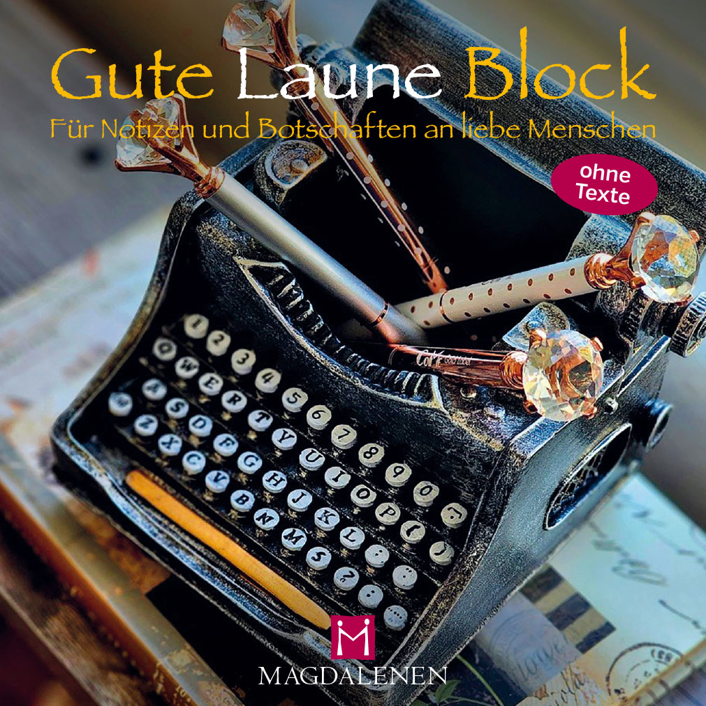Gute Laune Block Schreibmaschine Gute Laune Block Schreibmaschine