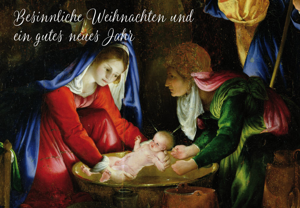 Weihnachten - Jesu Kind in der Krippe