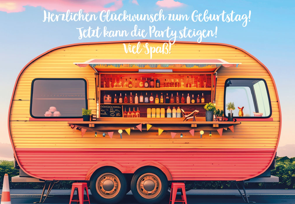 Geburtstag - Erleben, Getränke Truck