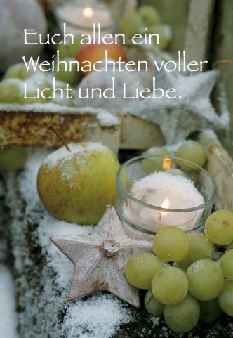 Weihnachten - Doppelkarte