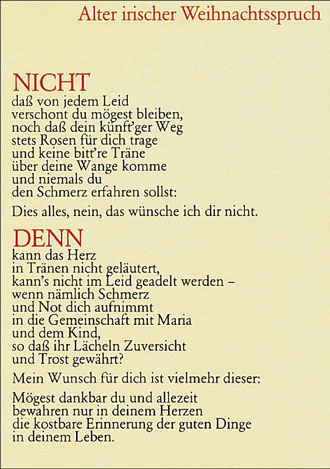 Weihnachten - Doppelkarte Weihnachten - Doppelkarte
