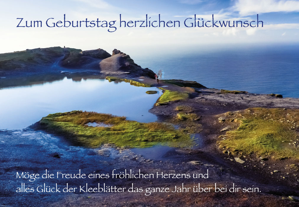 Geburtstag - See an der Küste Geburtstag - See an der Küste