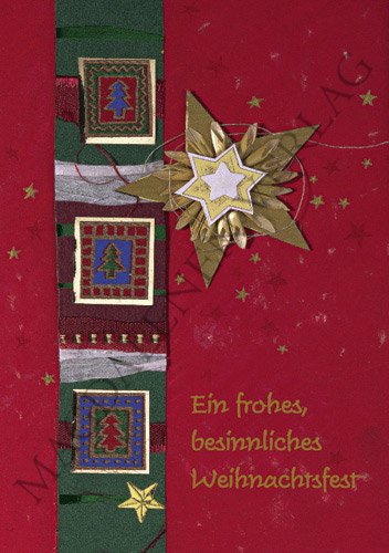 Weihnachten - Glückwunschgkarte