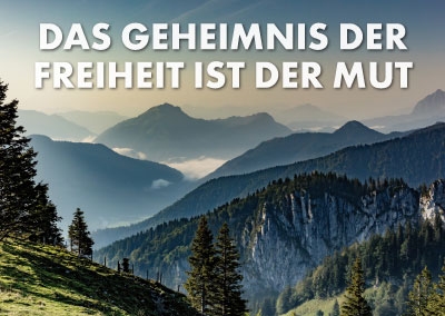 Spruchkarte - Gebirge, Wiesen und Nebel Spruchkarte - Gebirge, Wiesen und Nebel