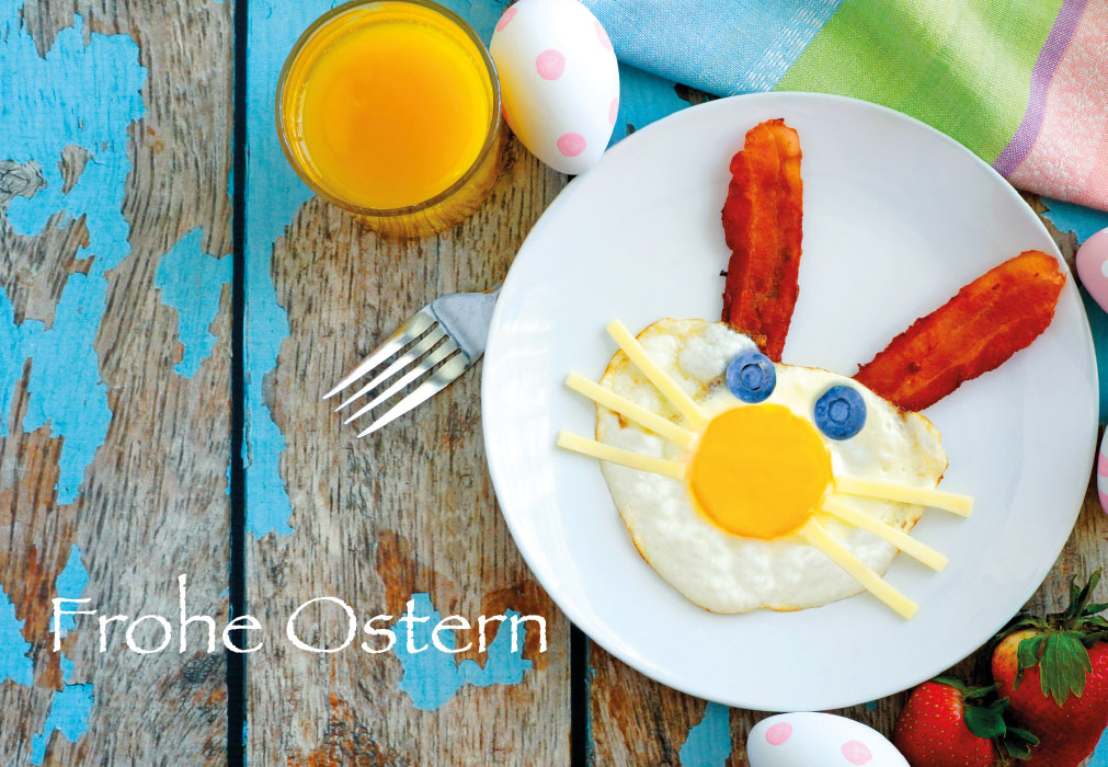 Ostern - ordentliches Osterfrühstück mit Speck Ostern - ordentliches Osterfrühstück mit Speck