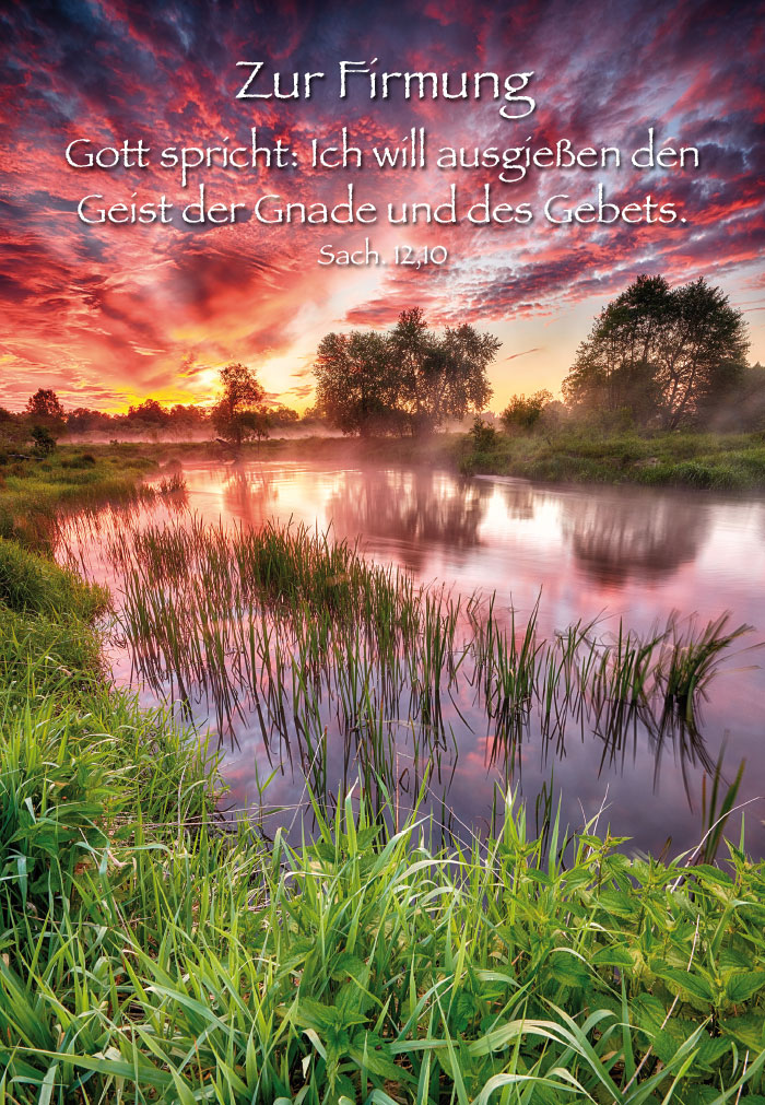 Firmung - Abendrot am See Firmung - Abendrot am See