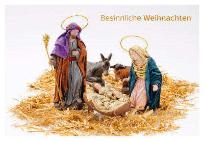 Weihnachten - Doppelkarte