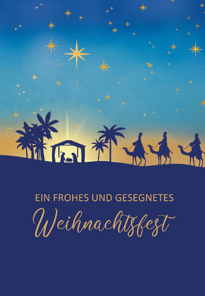 Weihnachten - Himmel über Stall, heilige drei Könige Weihnachten - Himmel über Stall, heilige drei Könige