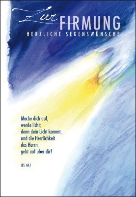 Firmung - Hand, Licht im Dunkeln Firmung - Hand, Licht im Dunkeln