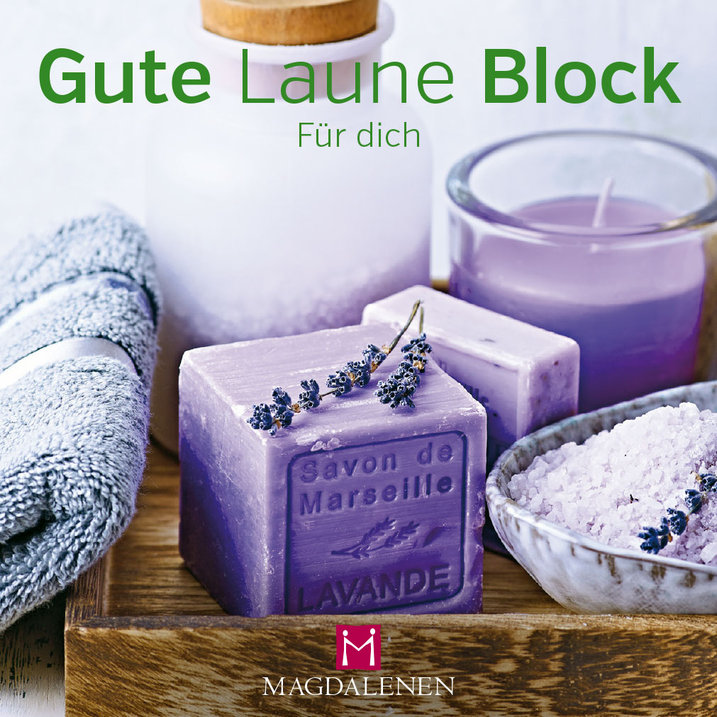 Gute Laune Themen Block, Für dich, Wellness Gute Laune Themen Block, Für dich, Wellness