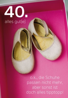 Zahlengeburtstag - Ballettschühchen Zahlengeburtstag - Ballettschühchen