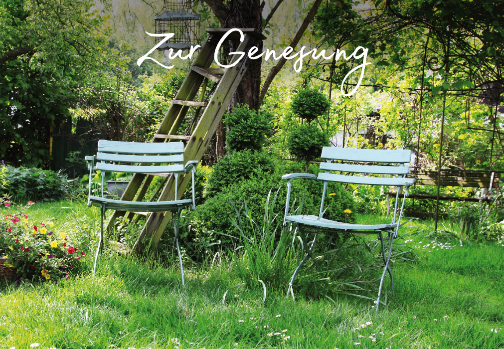 Genesung - Stühle im Grünen Genesung - Stühle im Grünen
