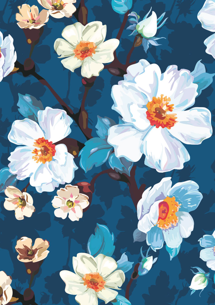 Kleine Kartengrüße - Gänseblümchen, illustriert Kleine Kartengrüße - Gänseblümchen, illustriert