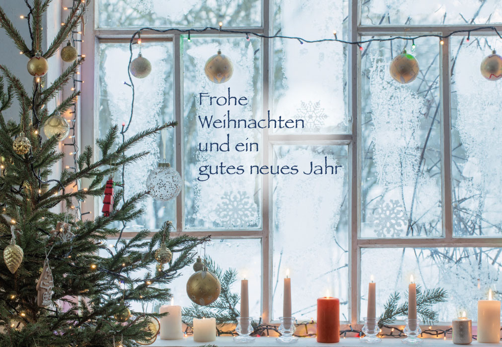 Weihnachten - Christbaum und Kerzen Weihnachten - Christbaum und Kerzen