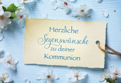 Kommunion - Blüten und Anhänger Kommunion - Blüten und Anhänger