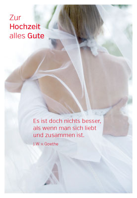 Hochzeit - Doppelkarte Hochzeit - Doppelkarte