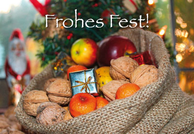 Weihnachten - Doppelkarte