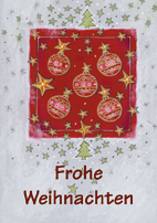 Weihnachten - Doppelkarte