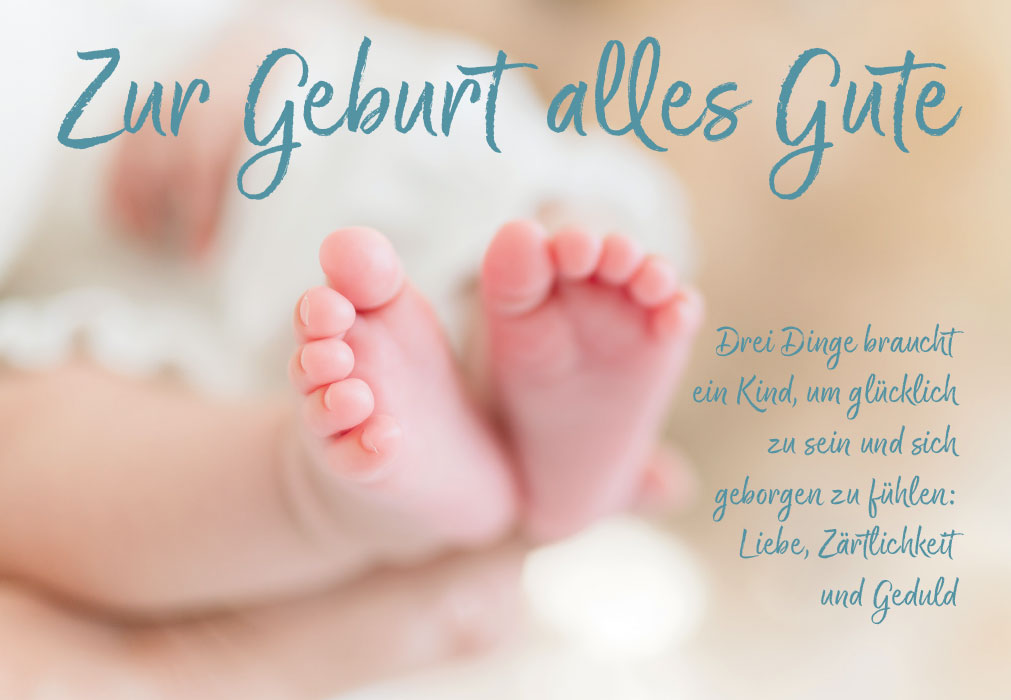 Geburt -rosa Babyfüsschen Geburt -rosa Babyfüsschen