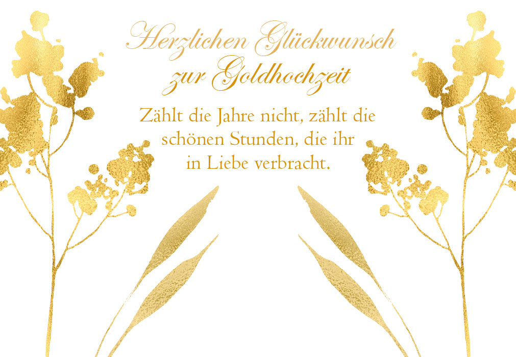 Goldhochzeit - goldene, filigrane Gräser Goldhochzeit - goldene, filigrane Gräser