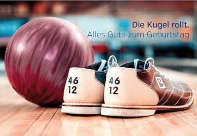 (Männer) Geburtstag - Bowlingkugel und -schuhe (Männer) Geburtstag - Bowlingkugel und -schuhe