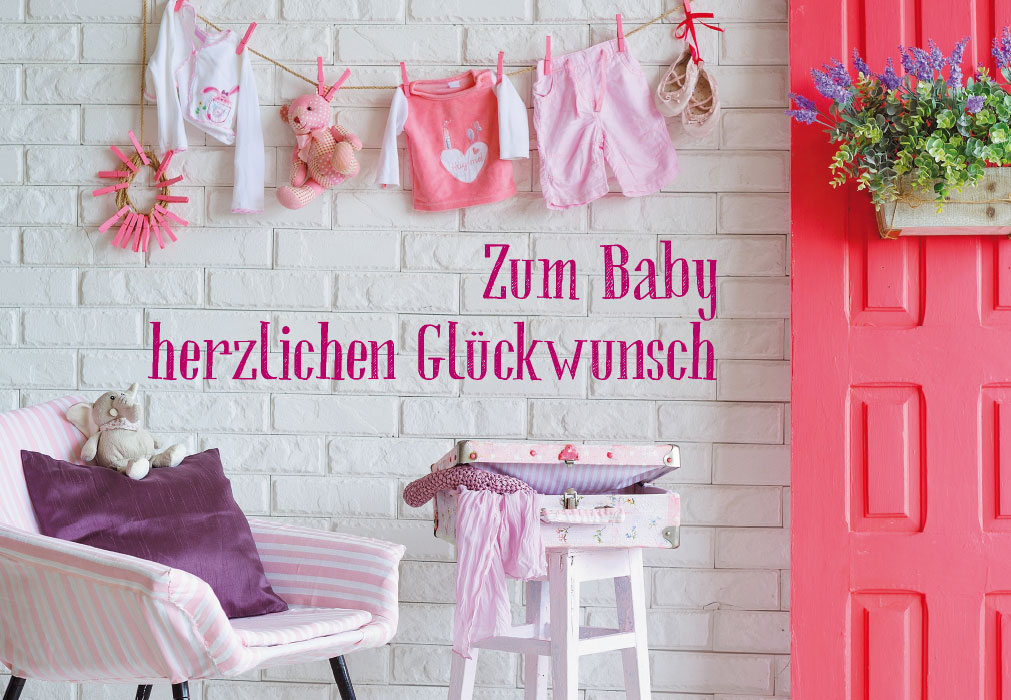 Geburt - eingerichtetes Kinderzimmer Geburt - eingerichtetes Kinderzimmer