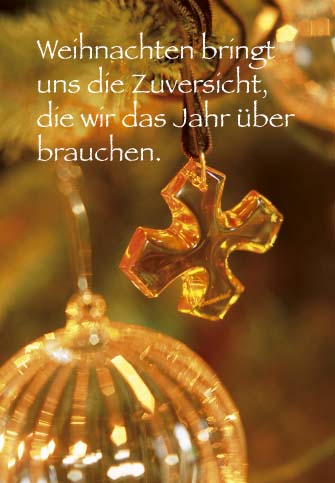Weihnachten - Doppelkarte