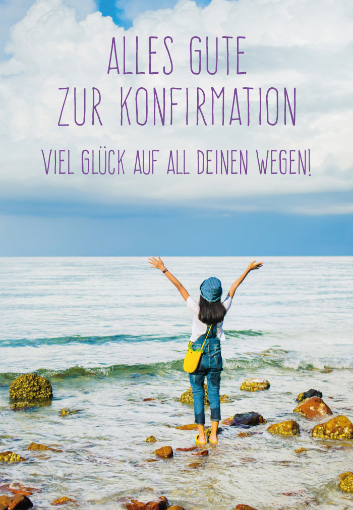 Konfirmation - Jubel am Strand Konfirmation - Jubel am Strand