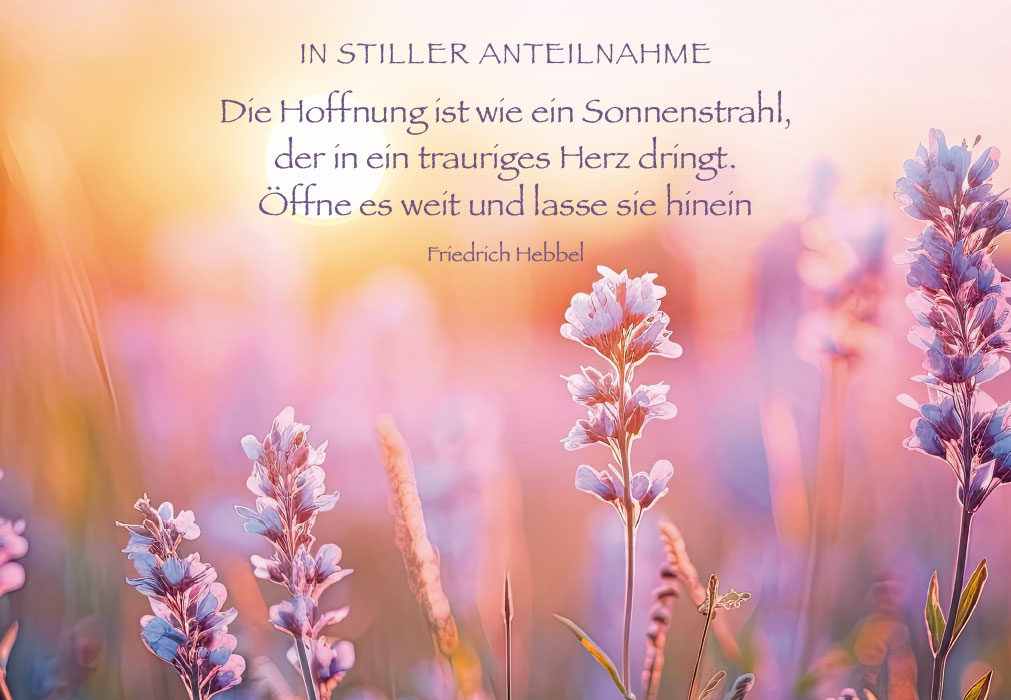 Trauer - Sonnenuntergang Trauer - Sonnenuntergang