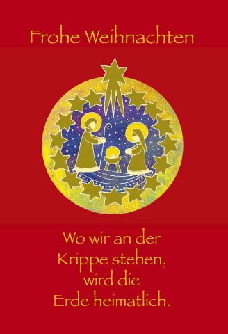 Weihnachten - Doppelkarte