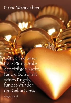 Weihnachten - Doppelkarte Weihnachten - Doppelkarte