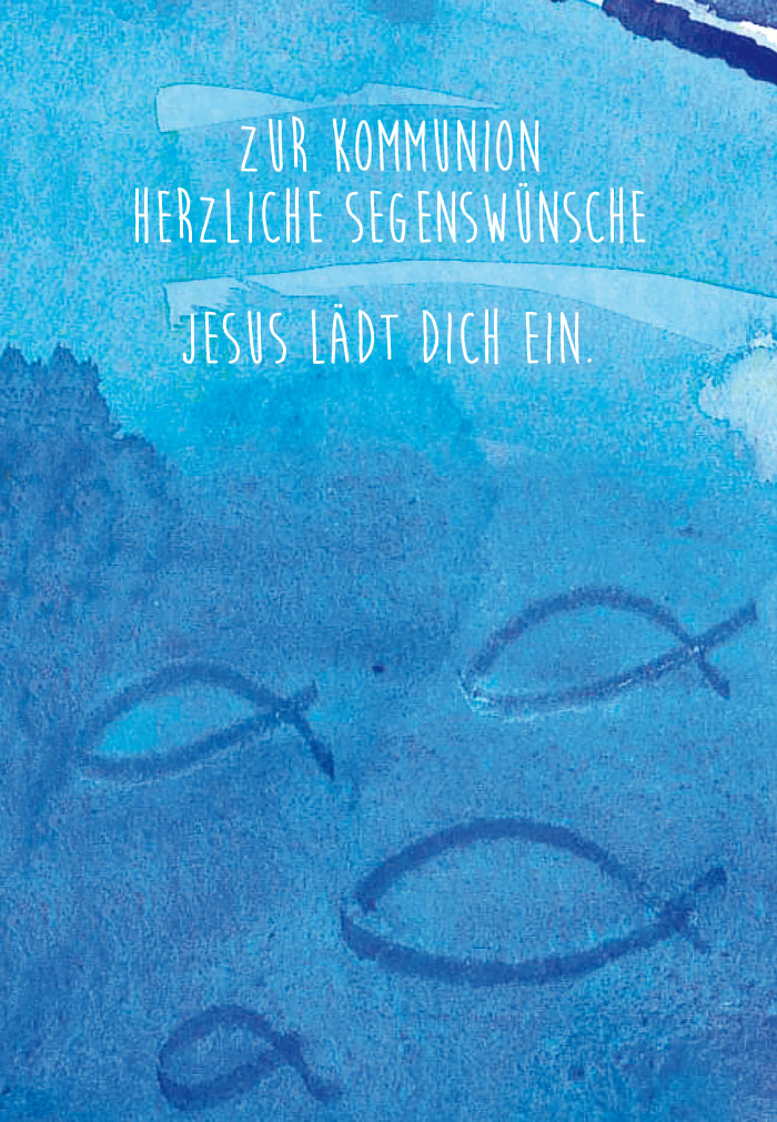 Kommunion - Wasser, Fische Kommunion - Wasser, Fische